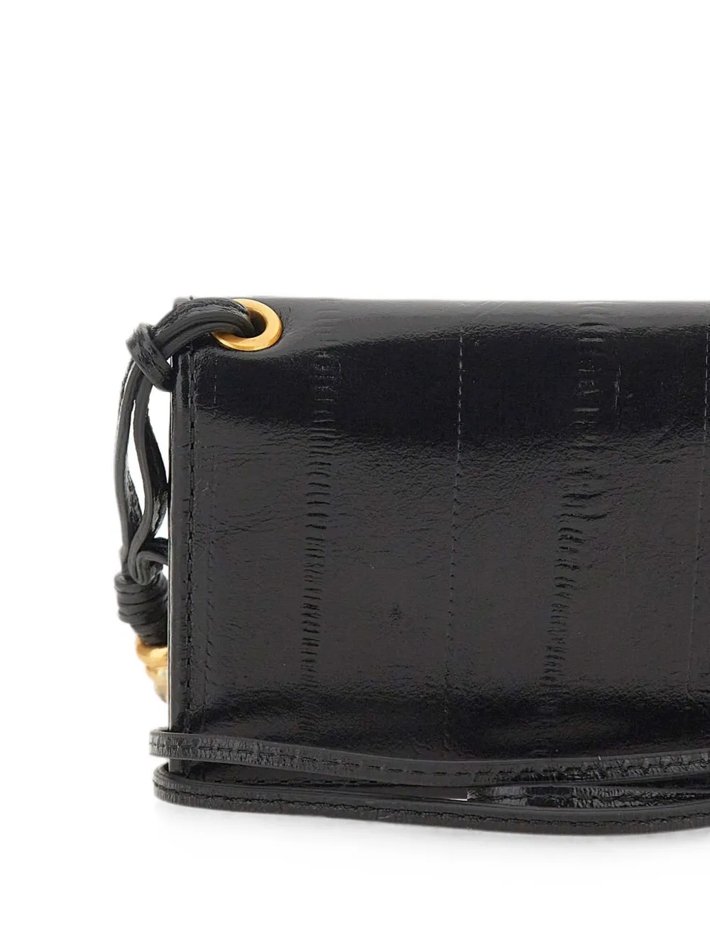 GIANNI CHIARINI Portemonnee met logoprint Zwart