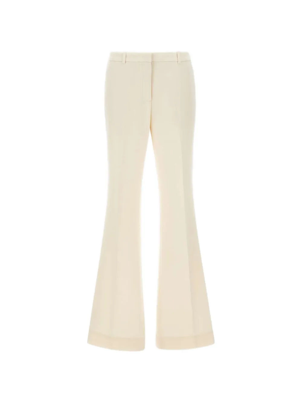 The Garment belt-loop flared-leg trousers - Bianco