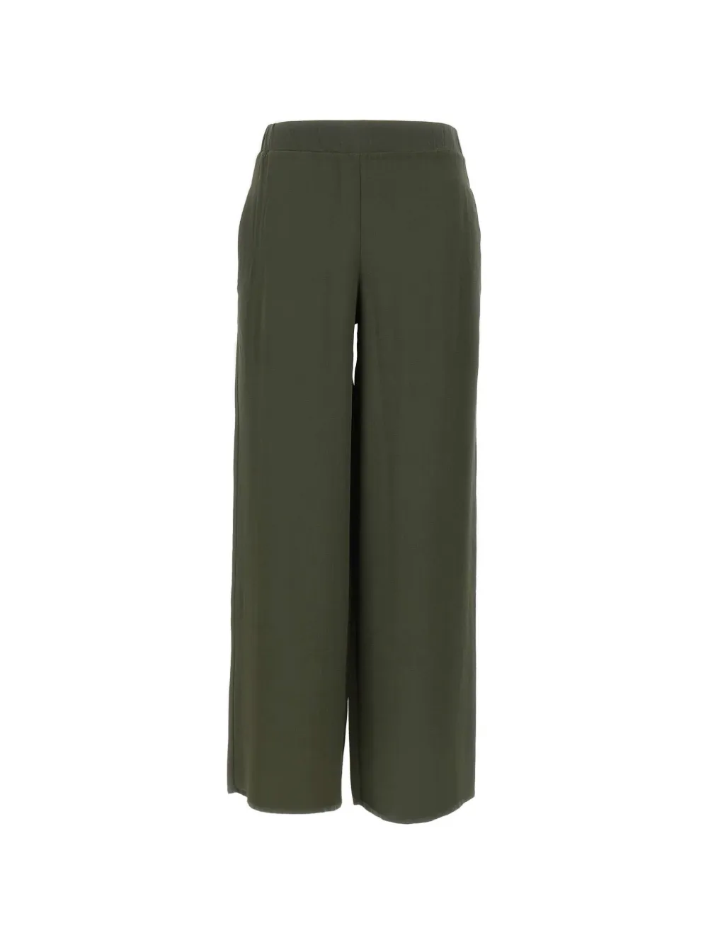 Kangra silk straight-leg pants - Grün