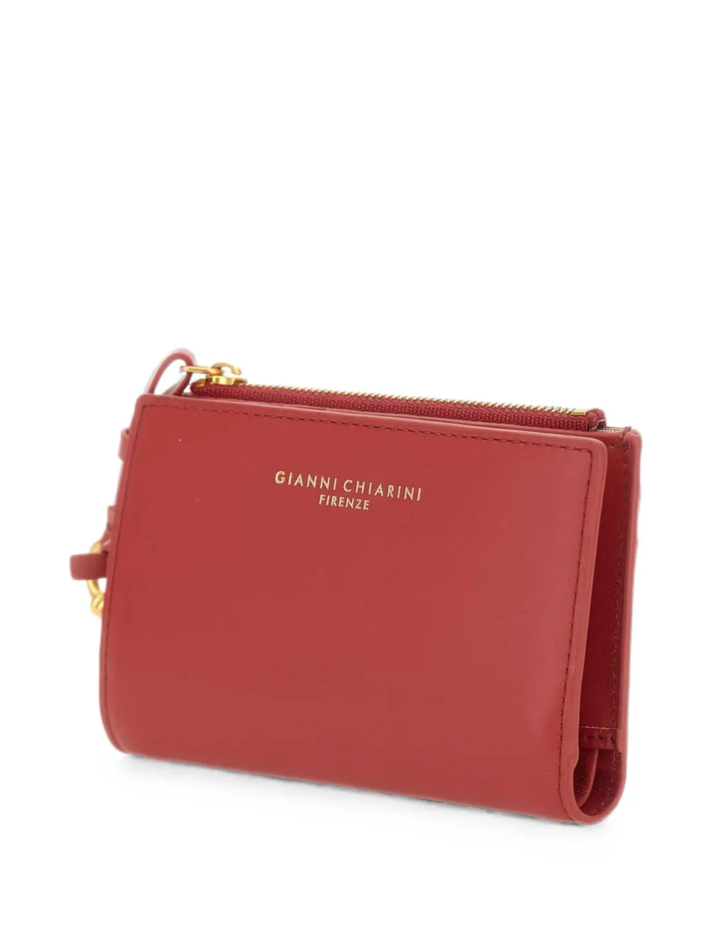 GIANNI CHIARINI Leren portemonnee Rood