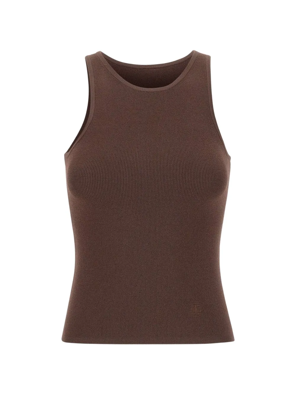 The Garment Madison ribbed-knit tank top - Marrone