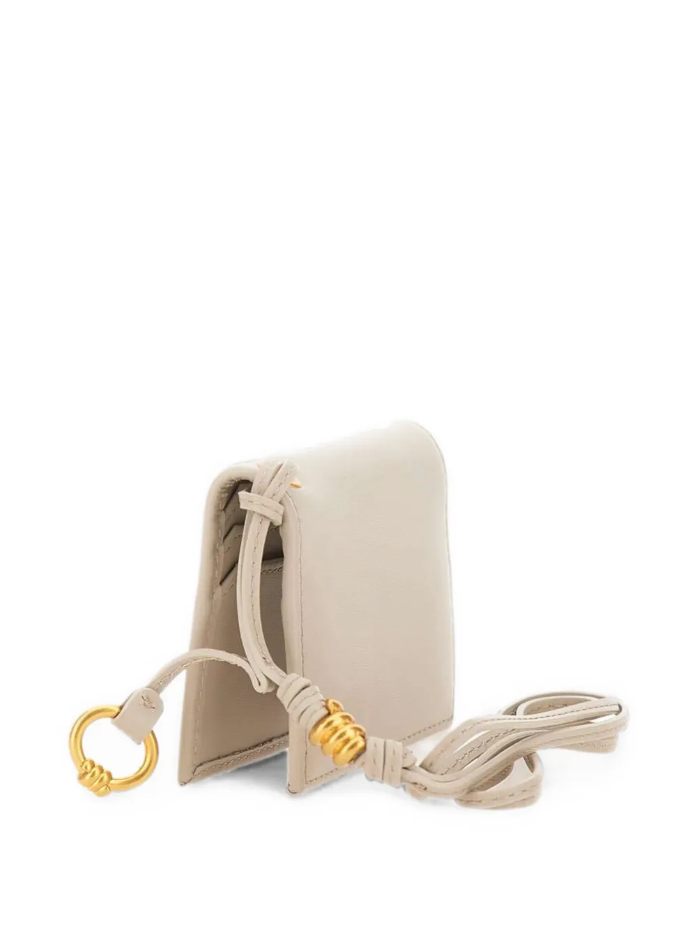 GIANNI CHIARINI Portemonnee met geknoopt detail Beige