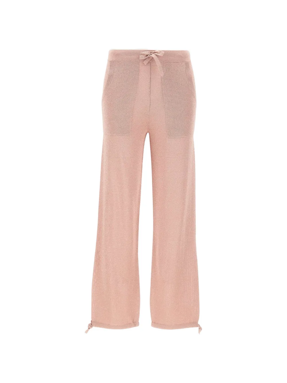 Kangra drawstring-waist knitted trousers - Rosa