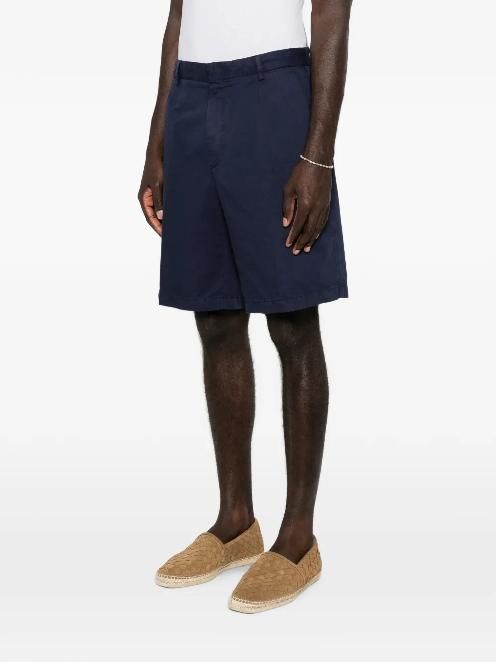 Zegna Straight shorts Blauw