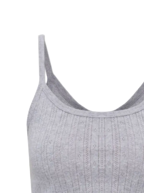 Sporty & Rich ノースリーブ ブラウス | グレー | FARFETCH JP