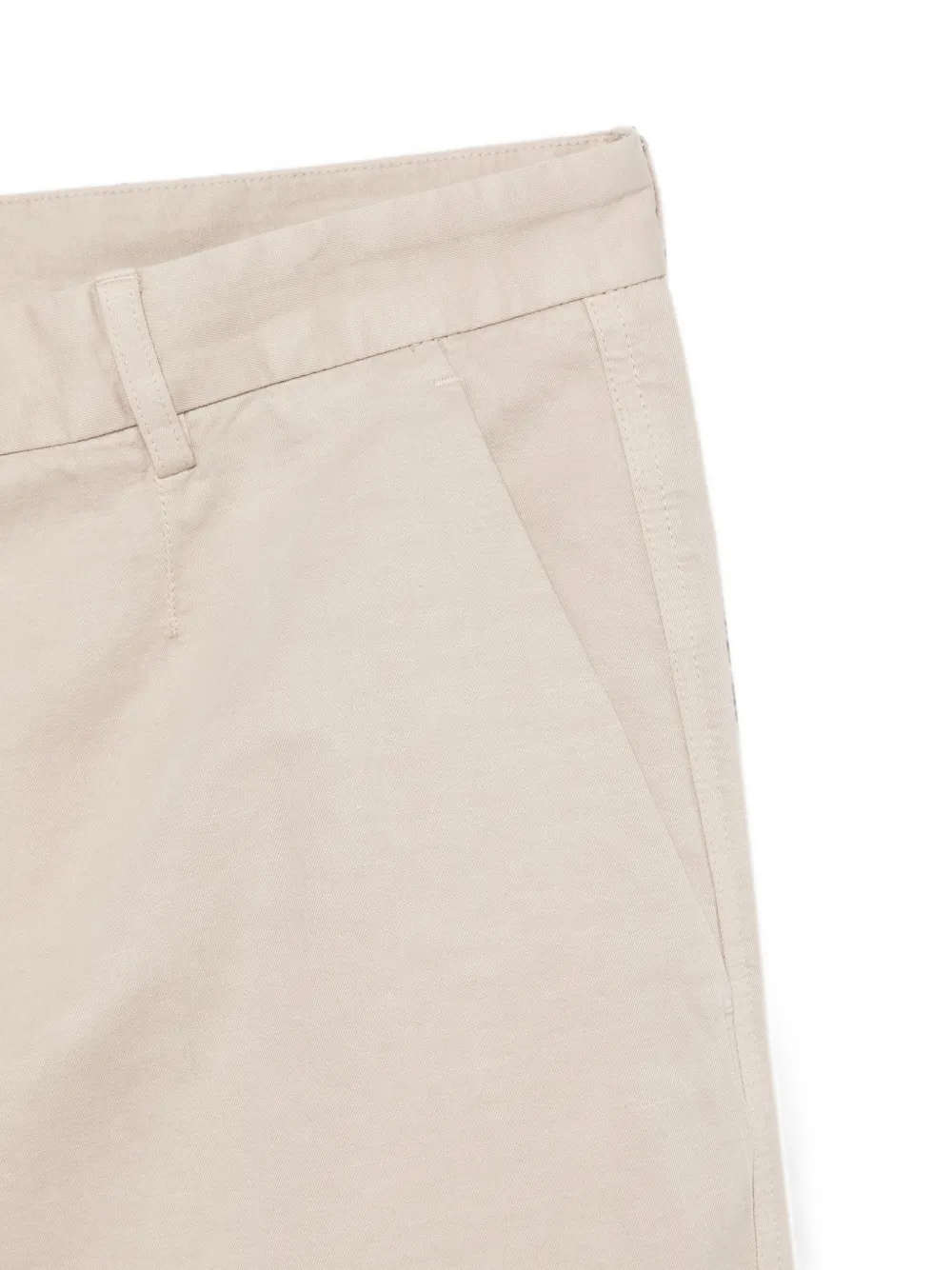 Zegna Shorts met riemlussen Beige