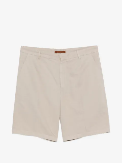 Zegna belt-loop shorts