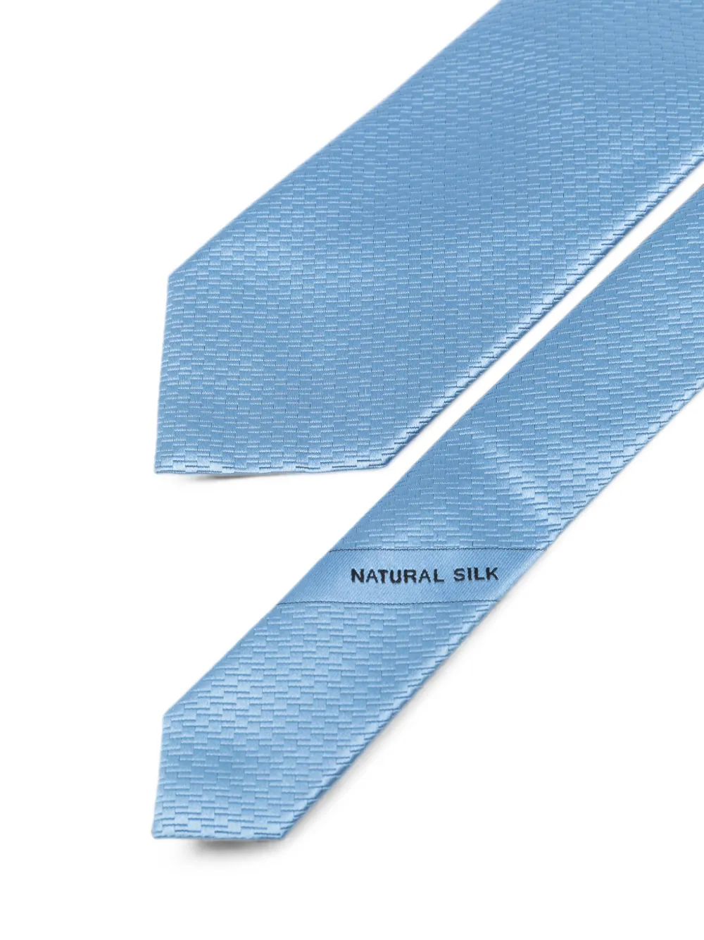 Zegna Zijden stropdas Blauw