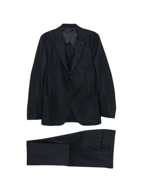 Lardini pinstripe single-breasted suit