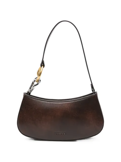 STAUD Ollie interlocking-link leather shoulder bag