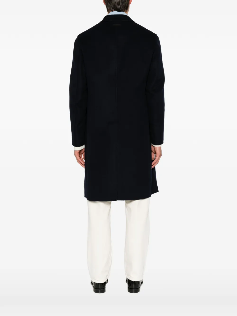 Lardini Jas met enkele rij knopen Blauw