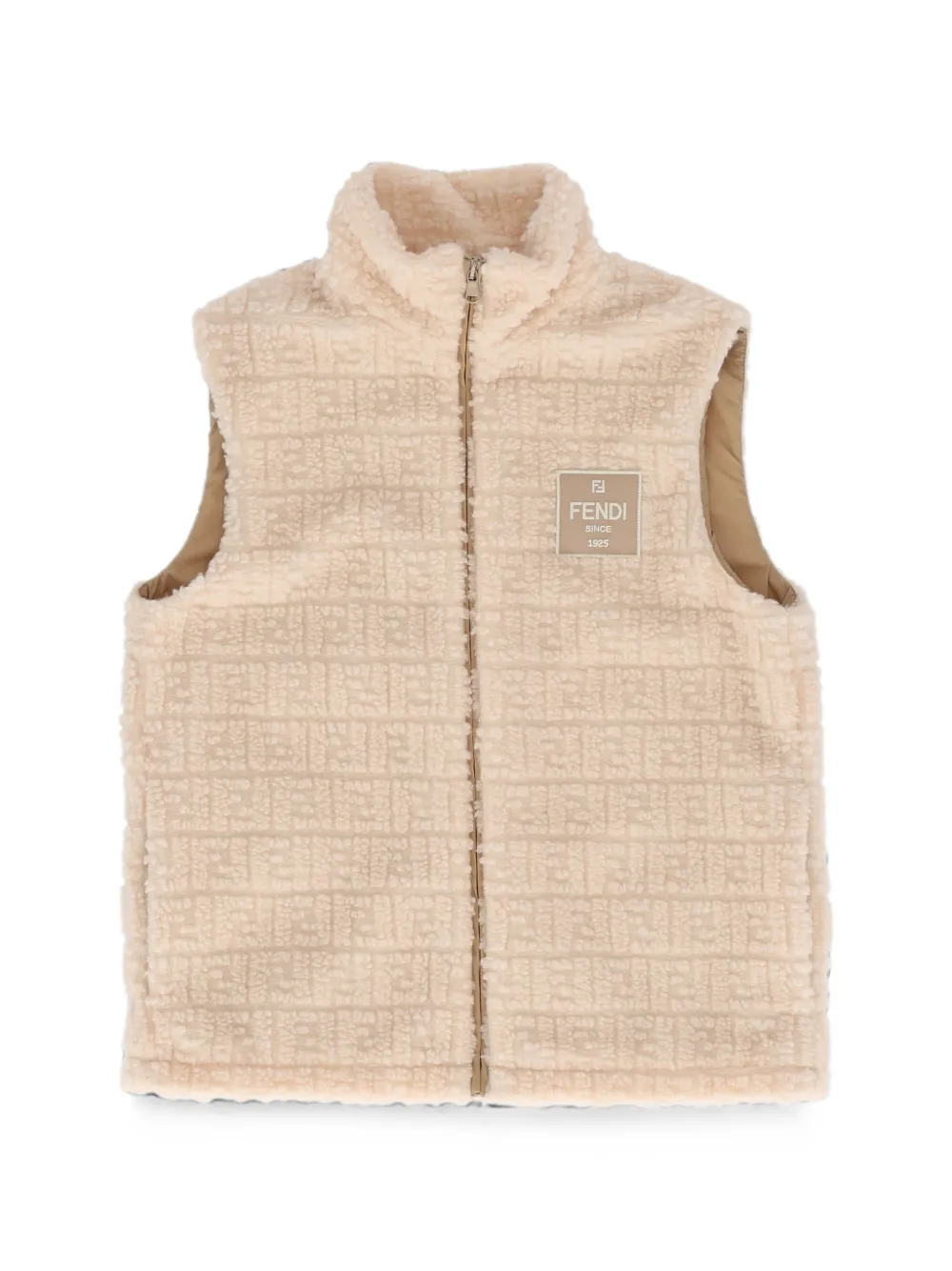 Fendi Kids FF TEDDY WOOL - Nude