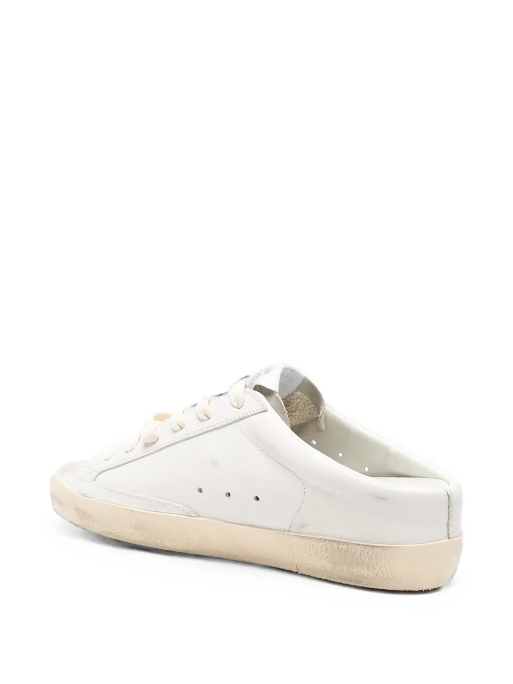 Golden Goose Super-Star crystal-embellished sneakers Beige