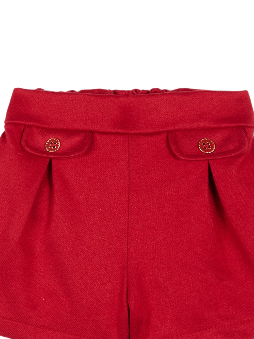 Mayoral Geplooide shorts Rood