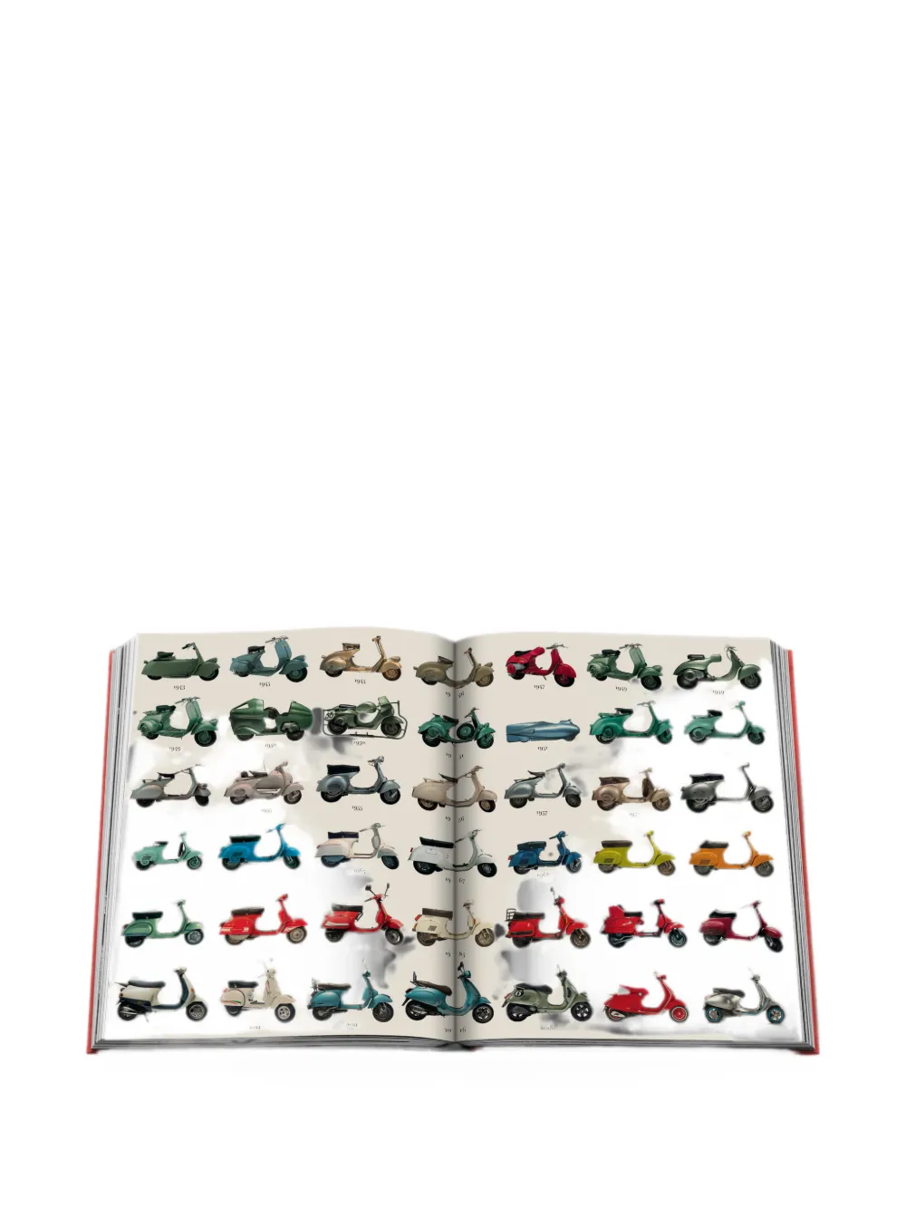 Assouline Vespa Book In Multi