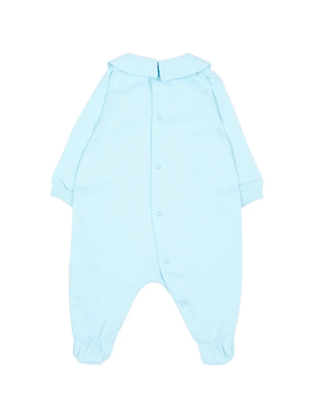 Moschino Kids Teddy Bear romperset met logo Blauw