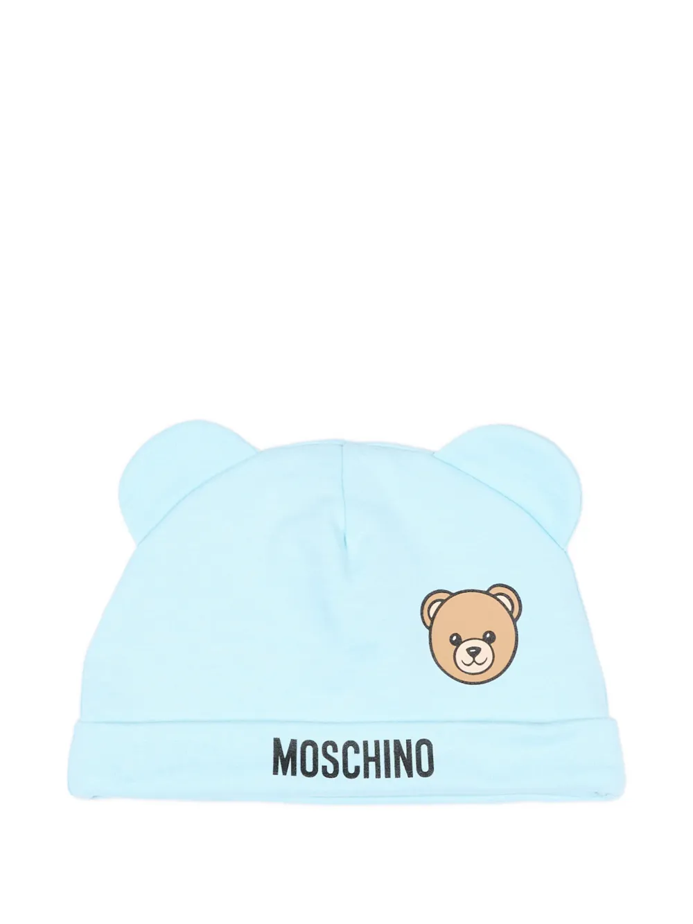 Moschino Kids Teddy Bear romperset met logo Blauw