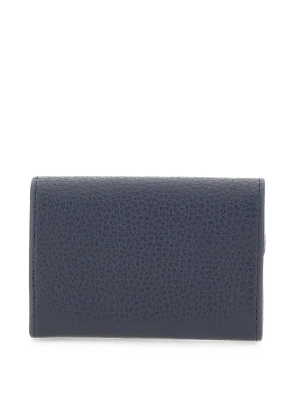 GIANNI CHIARINI Dollaro gehamerde leren portemonnee Blauw