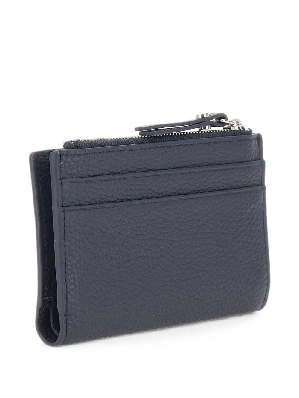 GIANNI CHIARINI Dollaro portemonnee van bewerkt leer Blauw
