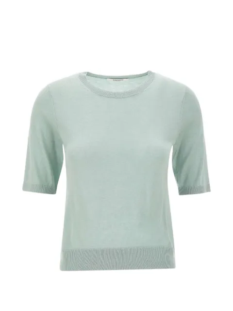 Kangra short-sleeve ribbed-trim T-shirt