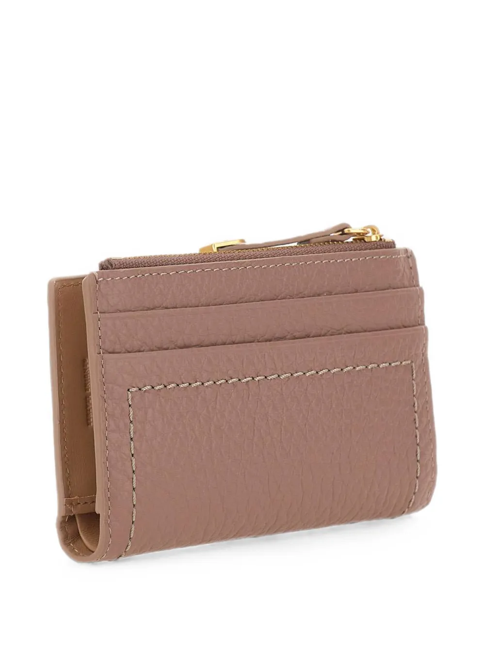 GIANNI CHIARINI Bubble leren portemonnee Roze