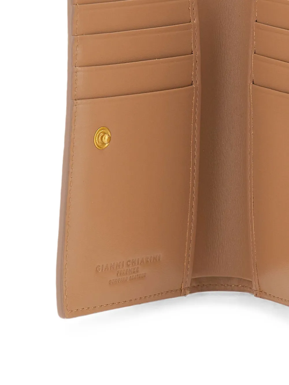 GIANNI CHIARINI Bubble leren portemonnee Roze