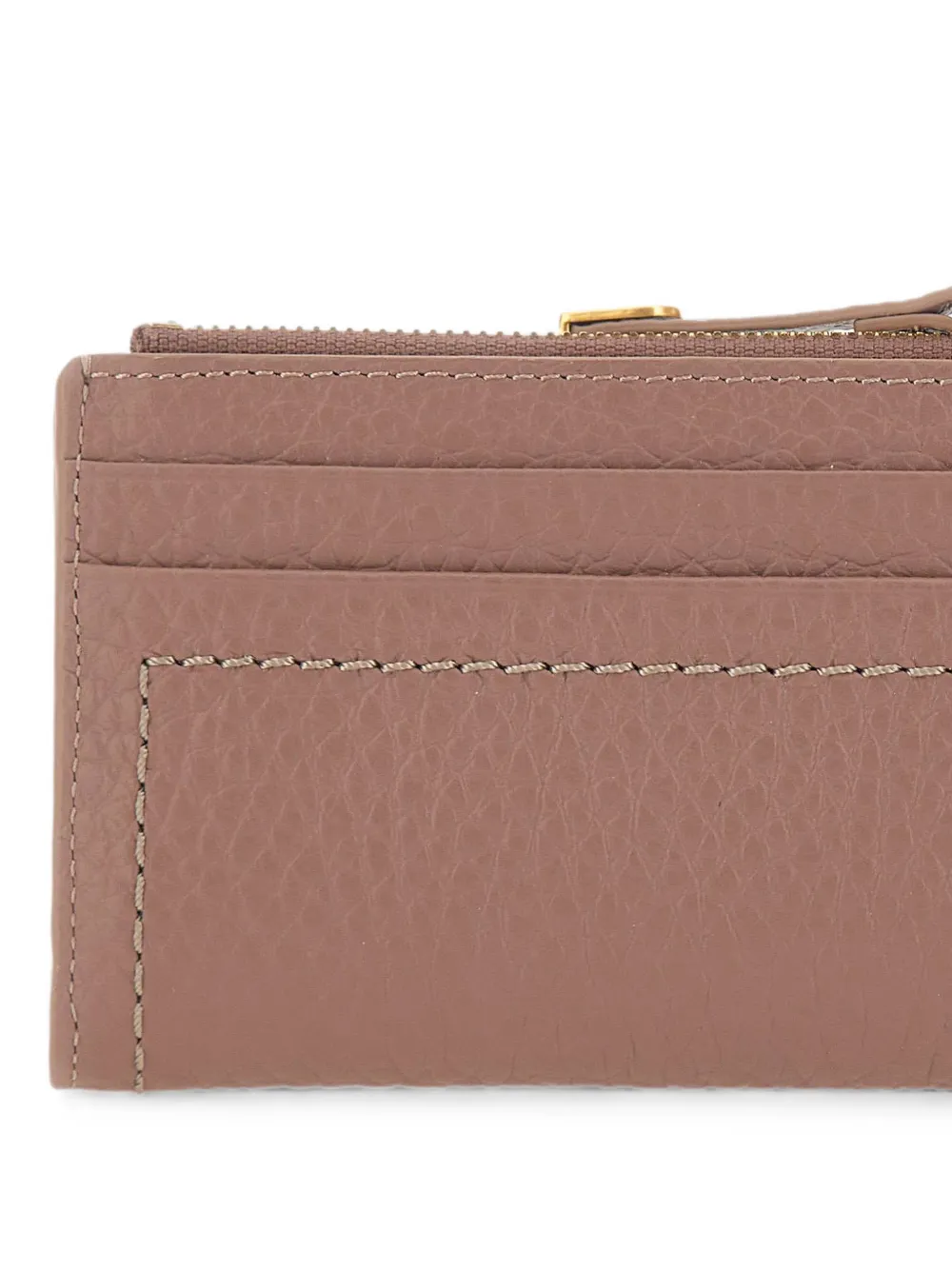 GIANNI CHIARINI Bubble leren portemonnee Roze