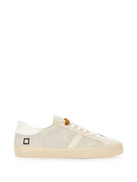 D.A.T.E. Hill Low perforated suede sneakers