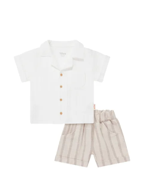 TIFFANY KIDS button-fastening shorts set