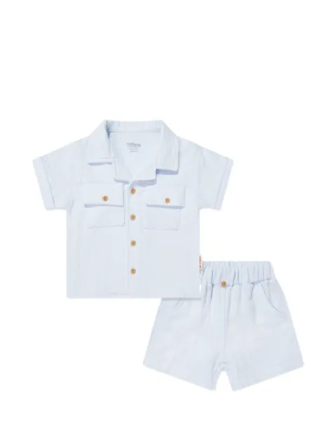 TIFFANY KIDS button-up shirt and shorts set