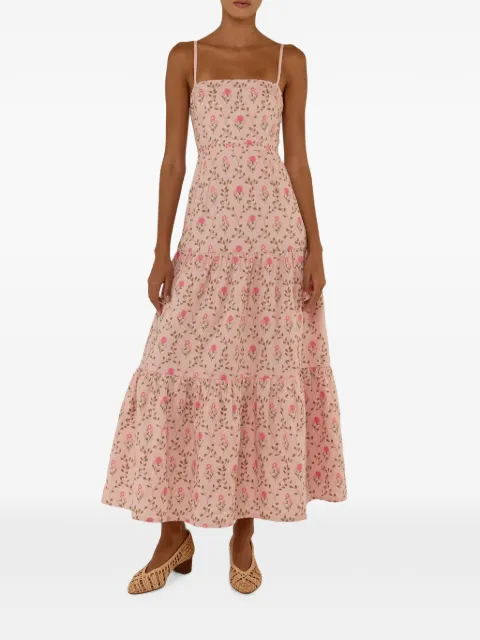 PALM. NOOSA Kira Midikleid mit Blumenprint