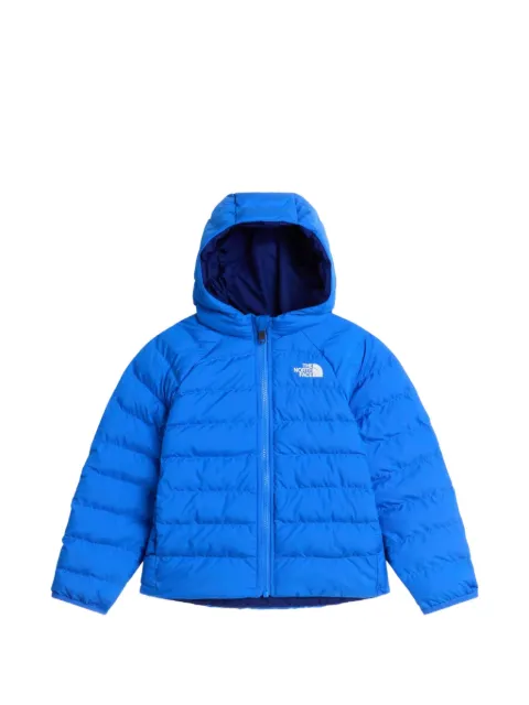 The North Face Kids chamarra Perrito reversible con capucha