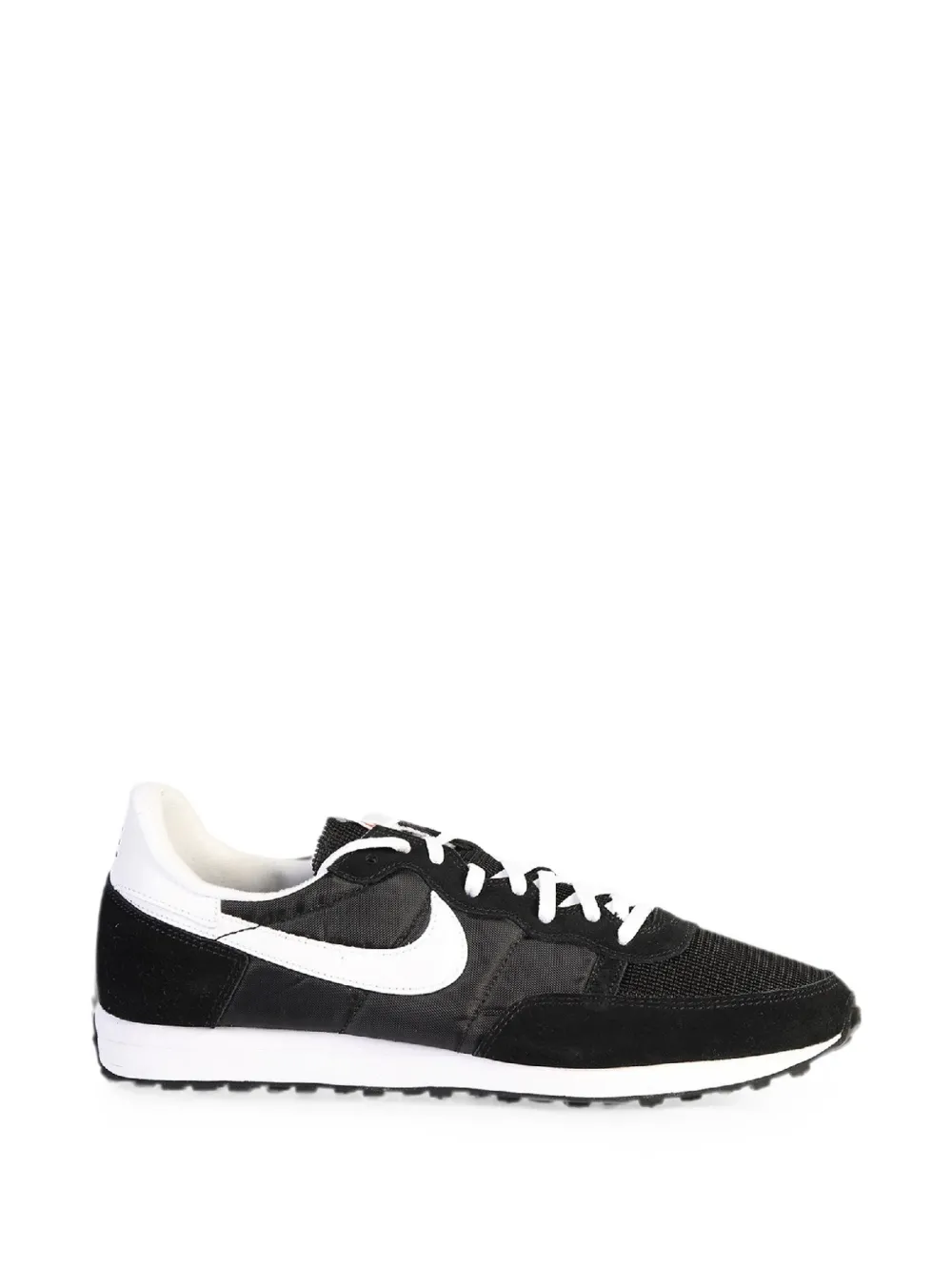 Nike Challenger leather-panel sneakers - Schwarz