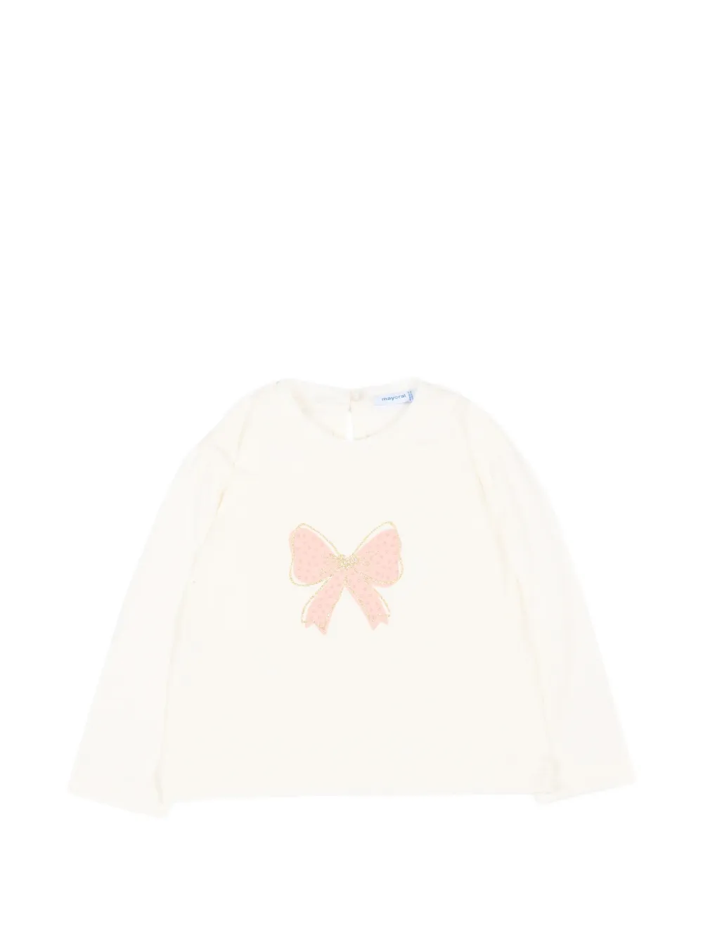 Mayoral Driedelig set met strik-detail Roze