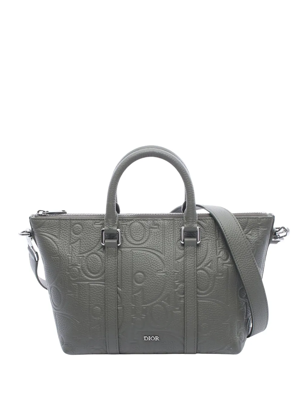 Christian Dior Pre-Owned Borsa a tracolla Gravity Weekender 25 in pelle 2010-2026 - Marrone