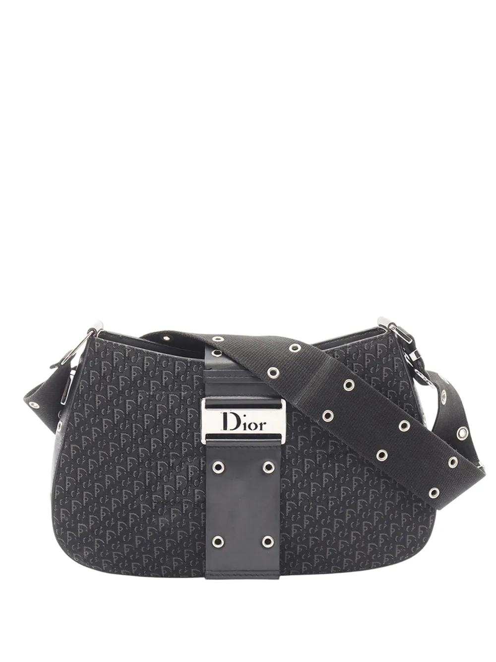 Christian Dior Pre-Owned 2010-2026 Diorissimo Trotter Canvas Street Chic crossbody bag - Black