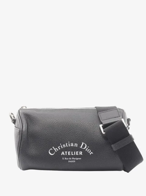 Christian Dior Pre-Owned 2010-2026 Leather Atelier Roller crossbody bag