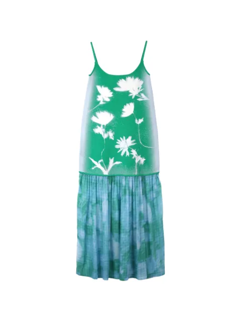 PH5 Maxikleid mit tiefem Bund und Blumenprint