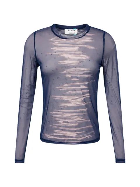 PH5 Betta crystal-embellished mesh top