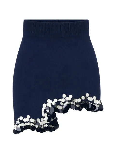PH5 Casey wavy sequin-embellished mini skirt