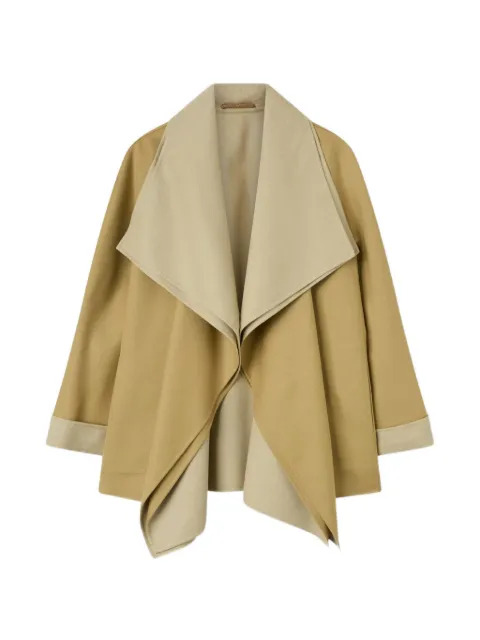 RETORI shawl-collar oversized coat