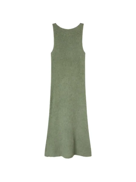 RETORI brushed cashmere maxi dress