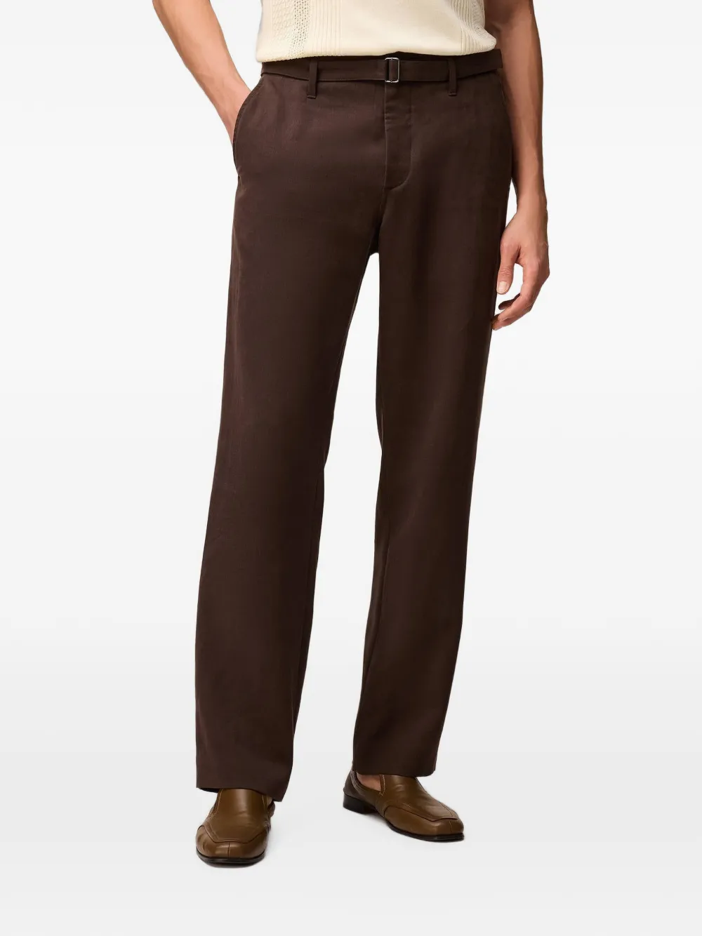 RETORI Straight broek Bruin