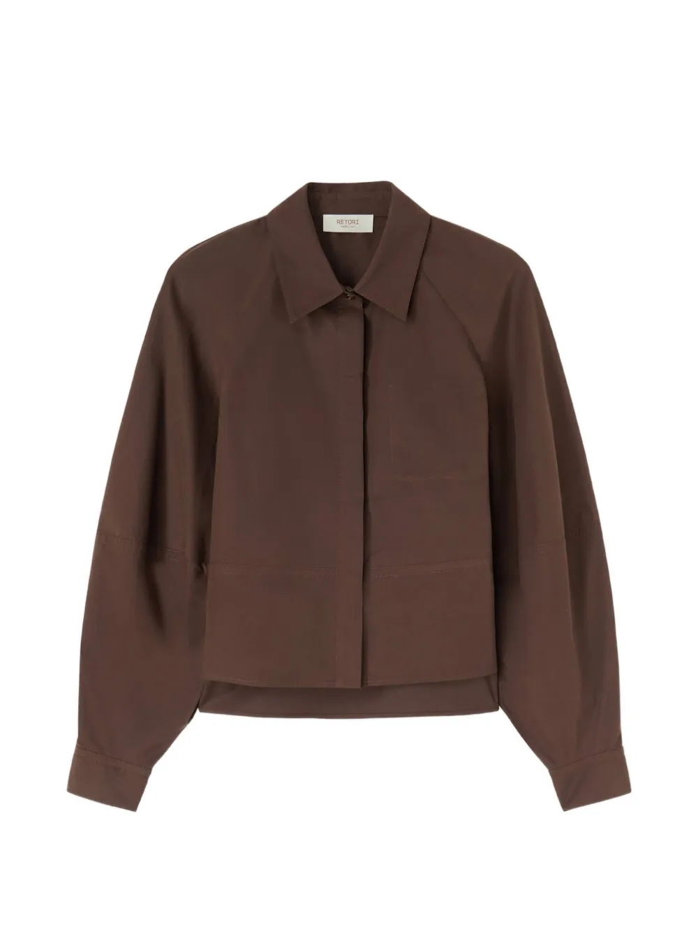 RETORI long-sleeve shirt - Braun