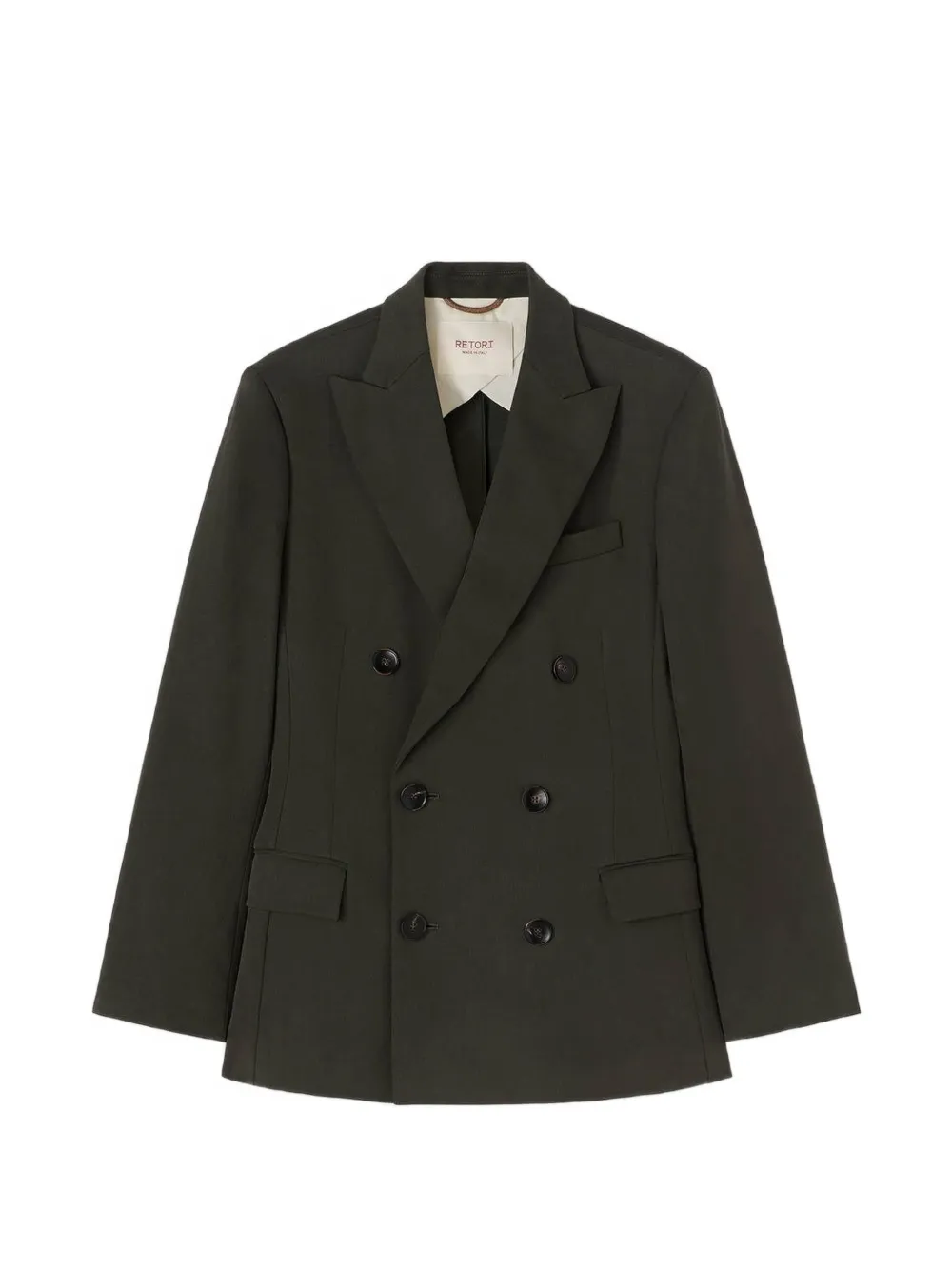 RETORI double-breasted blazer - Verde