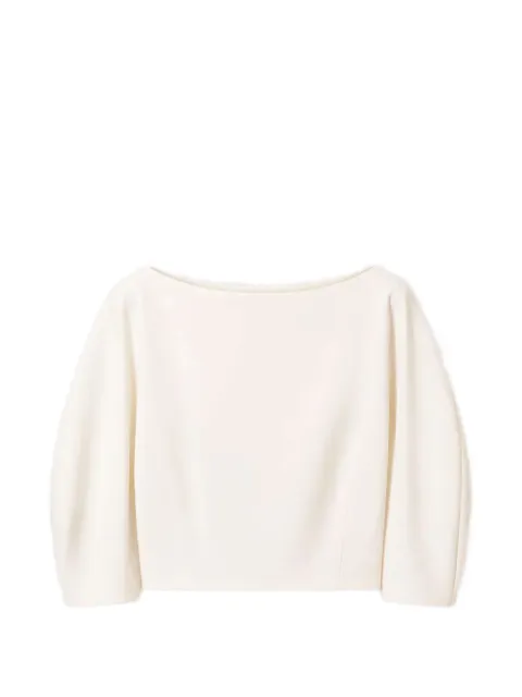 RETORI top con mangas tres cuartos y detalle de botones