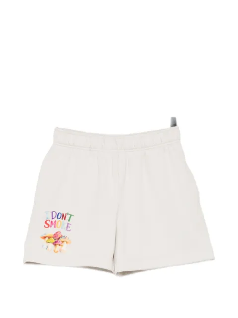 Melt graphic-print shorts