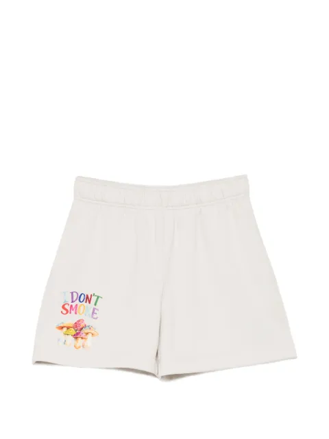 Melt graphic-print shorts