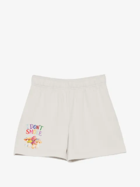 Melt graphic-print shorts