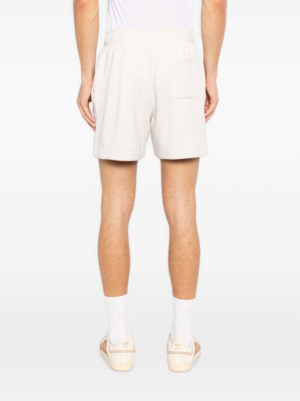 Melt Shorts met grafische print Beige
